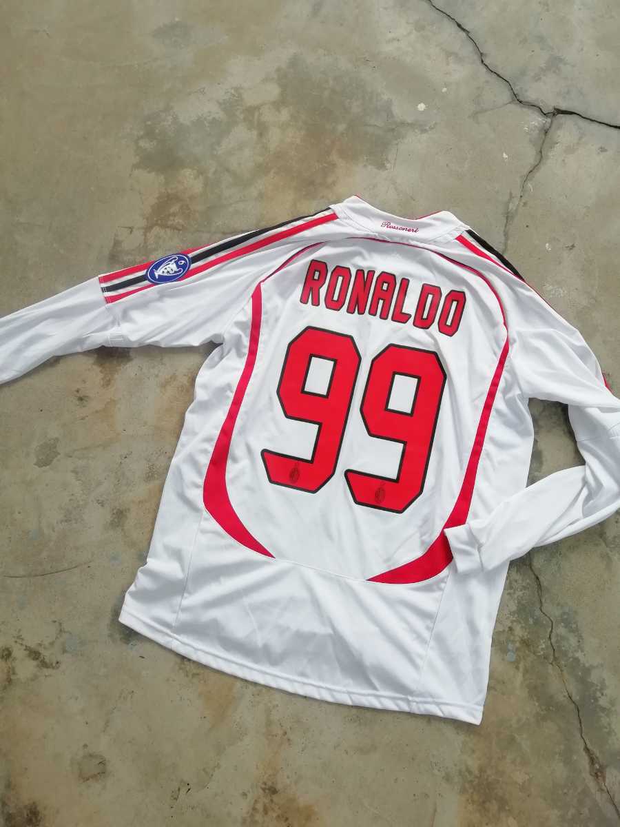 美品】#99ロナウド ミラン ユニフォーム ac ミラン ユニフォーム 98/99
