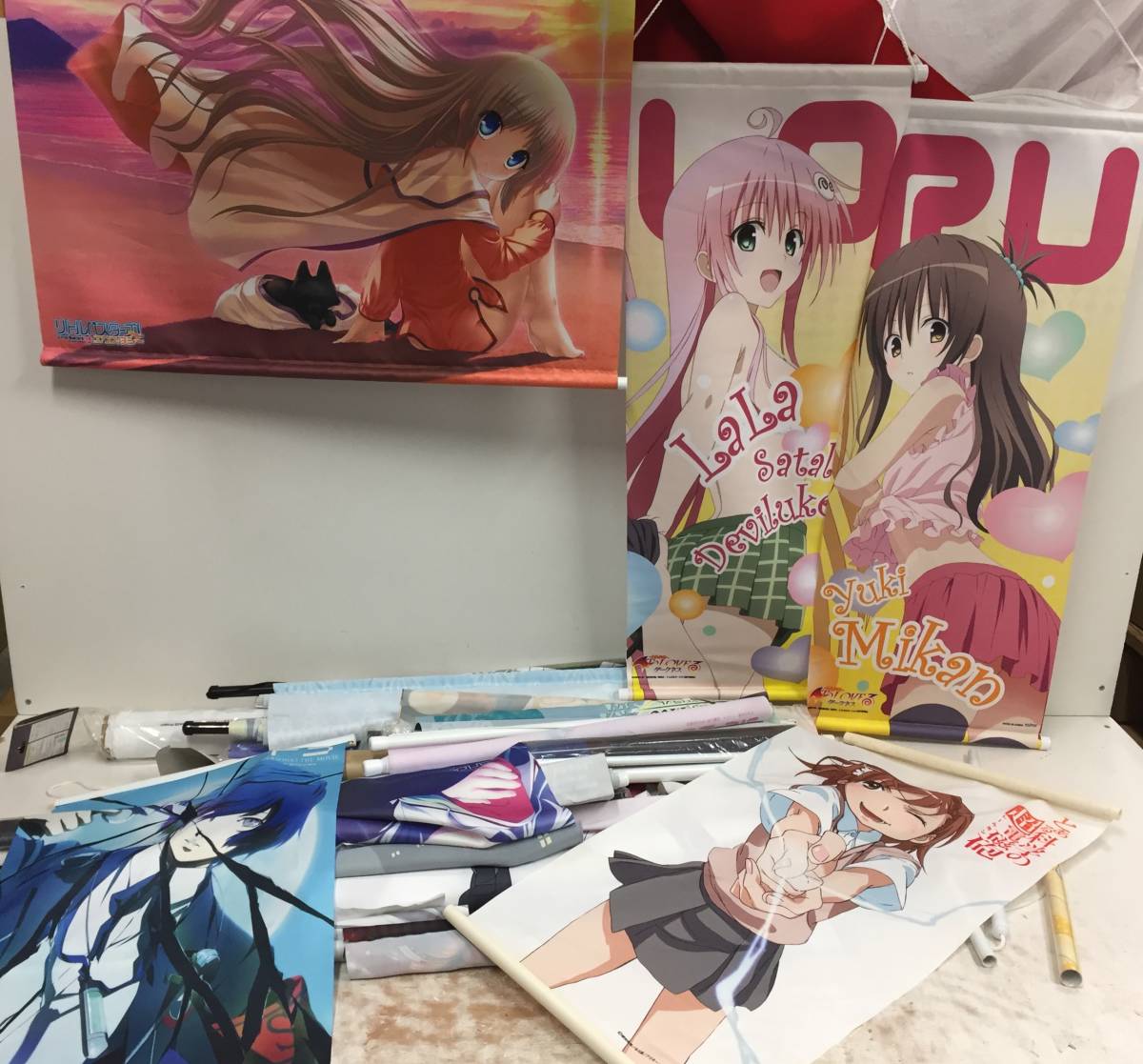 064q6e00 ソードアートオンライン To Loveる ダークネス 他 タペストリー まとめ 299 の落札情報詳細 ヤフオク落札価格情報 オークフリー スマートフォン版