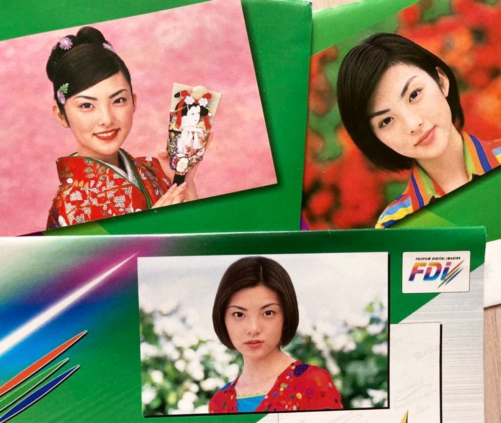 □ 田中麗奈 FUJIFILM ネガケース 3種類 □ フジカラー 富士フイルム