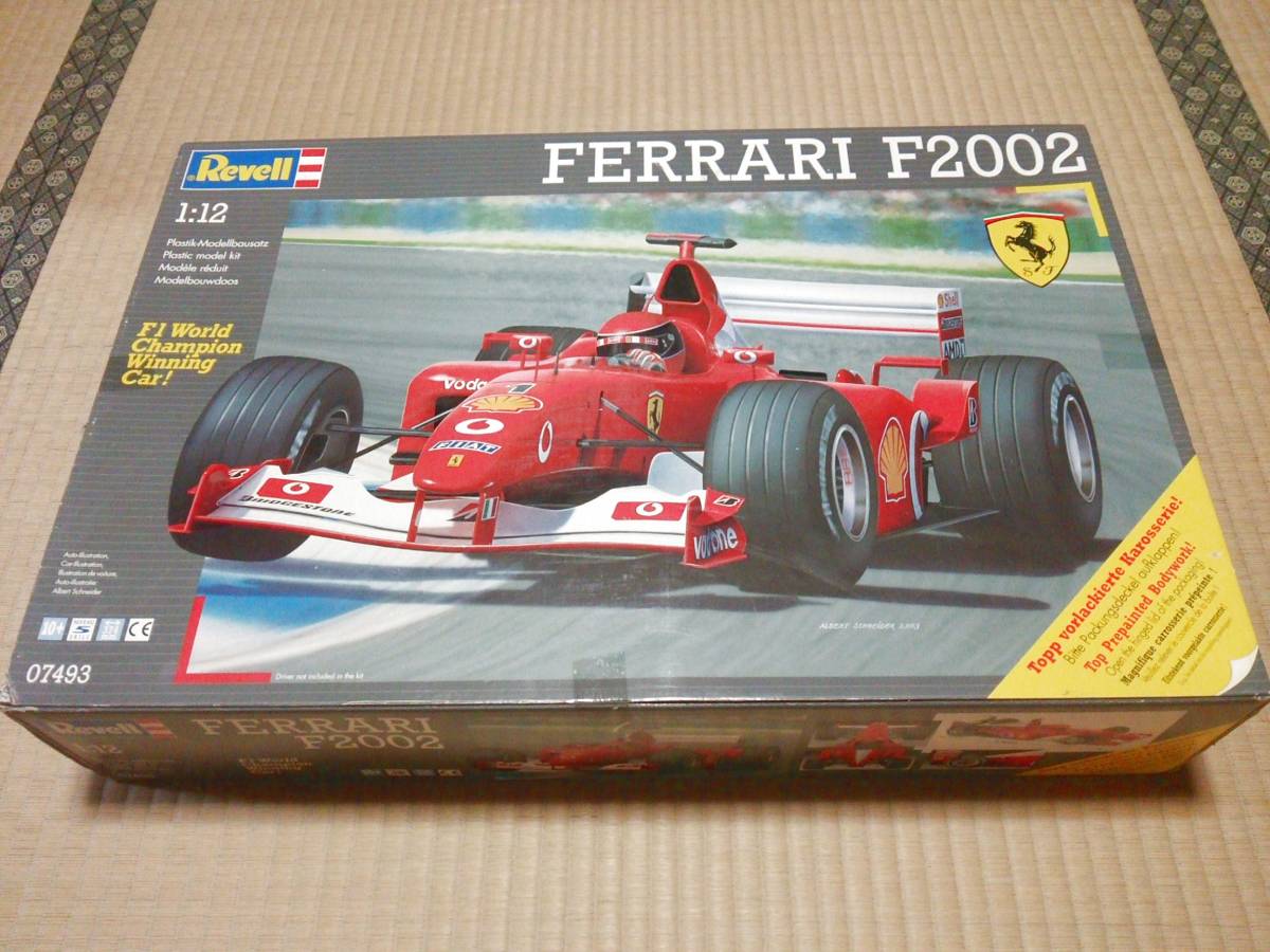 レベル社製 1/12 フェラーリ F2002 未開封品 スタジオ27製専用