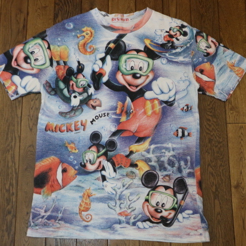 90s Disney ミッキーマウス 総柄 Tシャツ M Ray Summers ディズニー Mickey キャラクター サーフィン サマー イラスト Usa ヴィンテージ の落札情報詳細 ヤフオク落札価格情報 オークフリー スマートフォン版 90s Disney ミッキーマウス 総柄 Tシャツ M Ray Summers ディズニー Mickey キャラクター サーフィン サマー イラスト Usa ヴィンテージ の落札情報詳細 ヤフオク落札価格情報 オークフリー スマートフォン版