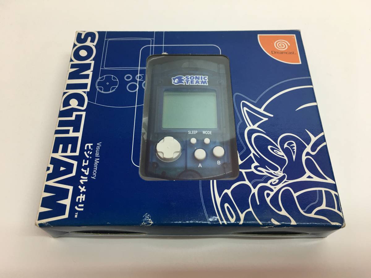 ☆DC ビジュアルメモリ ソニック 美品 受け止め SONICTEAM 希少 レア セガ