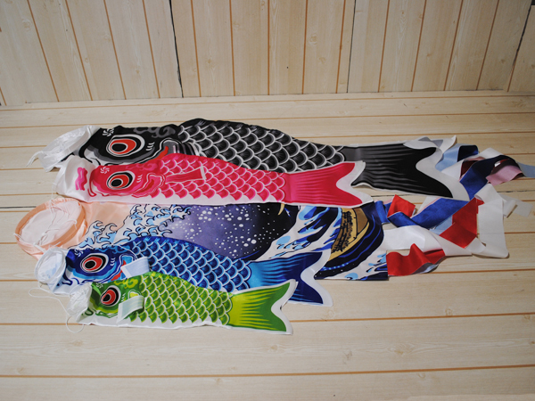 赤色鯉のぼり（室内、庭、ベランダ用）セット こいのぼりのおすすめ