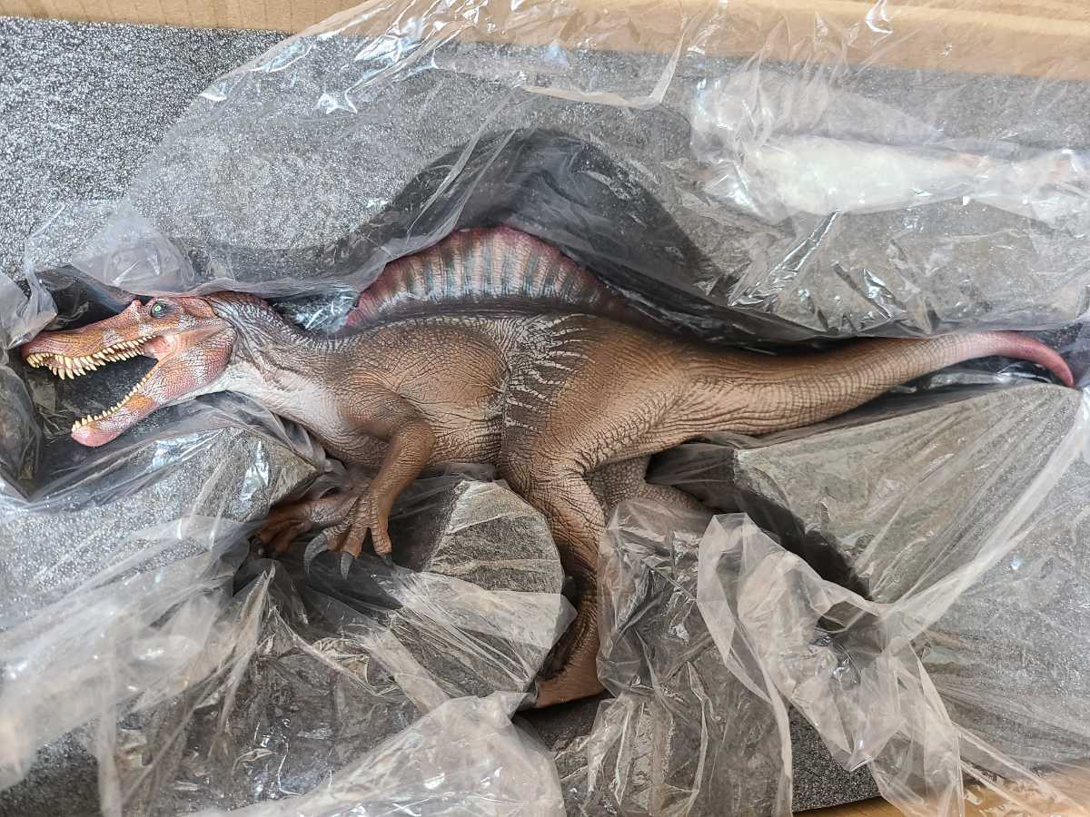 W-Dragon 万龍堂 1/35 スピノサウルス 恐竜 フィギュア ジュラシック