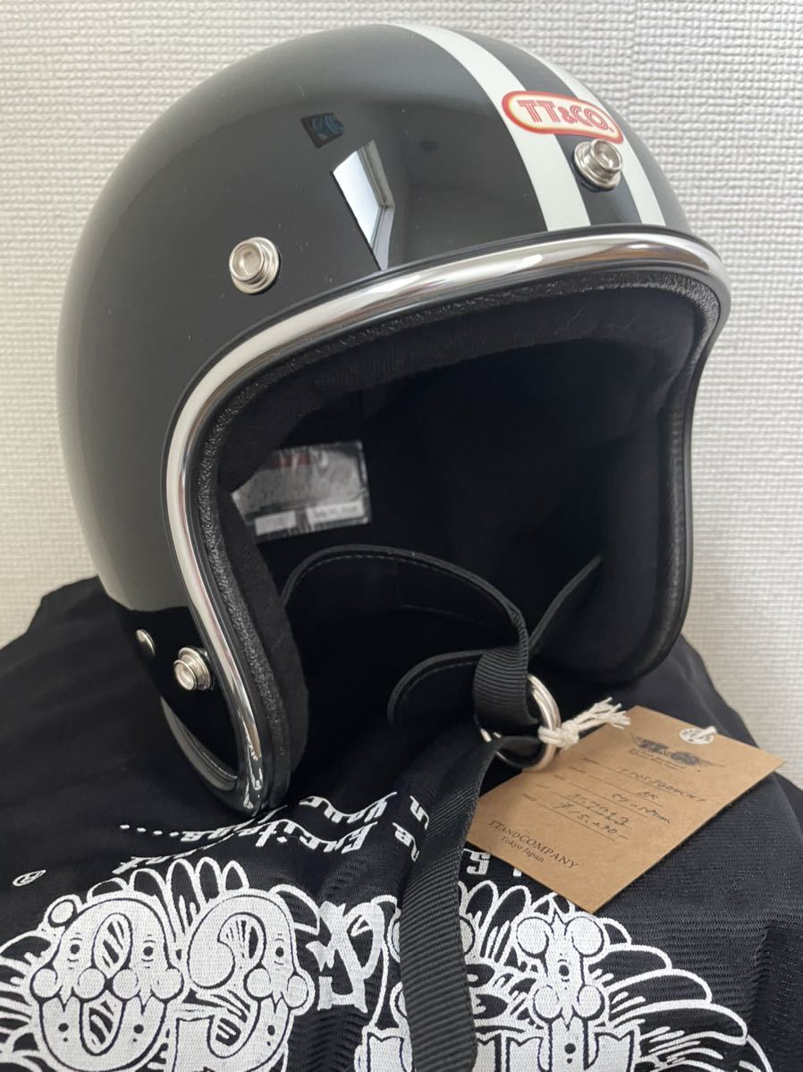 TT&CO スーパーマグナム カスタムペイント ジェットヘルメット （tt&co 