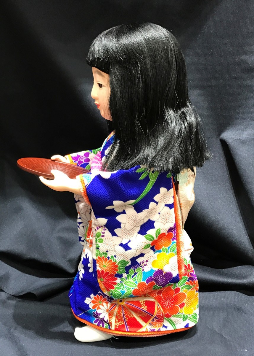全体的に状態が悪い】【14MI四08017F】☆1円スタート☆希少☆茶運び