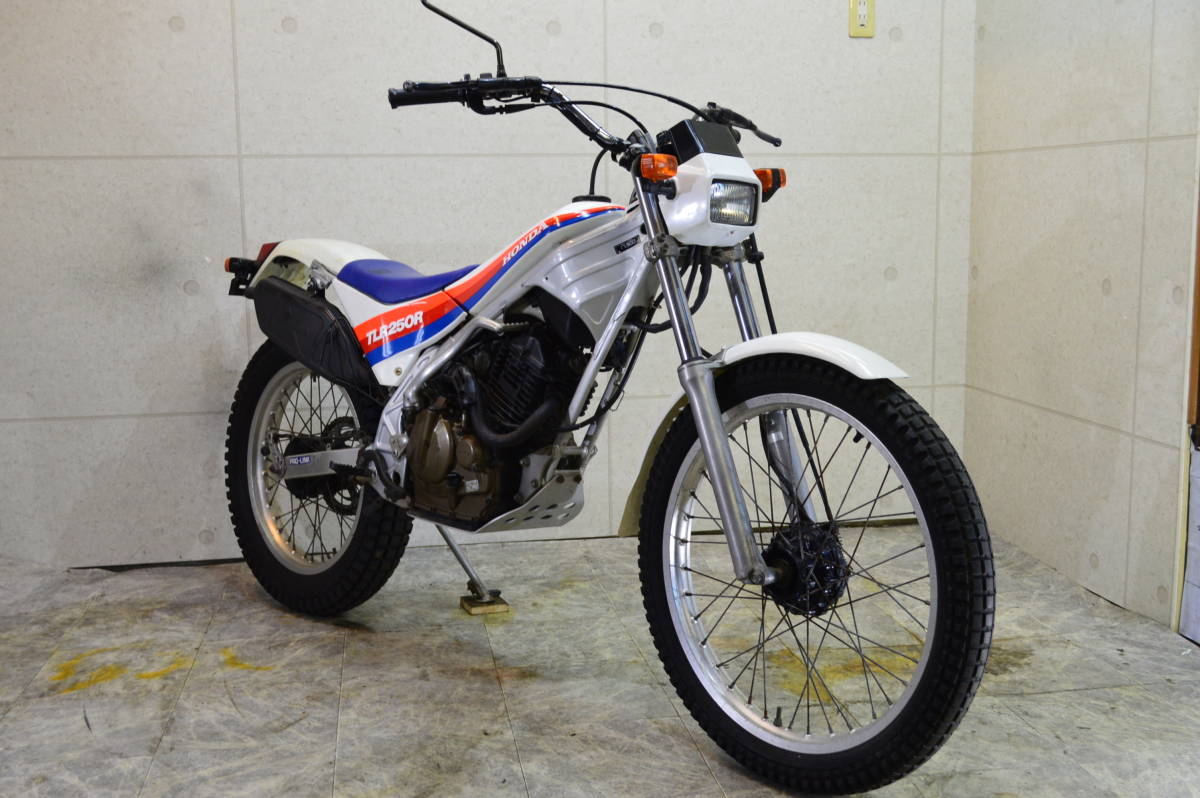 【傷や汚れあり】HONDA TLR250R MD18 4stトライアル ）検索 TLM200 TLR200 TLM220 TL125 RTL ...