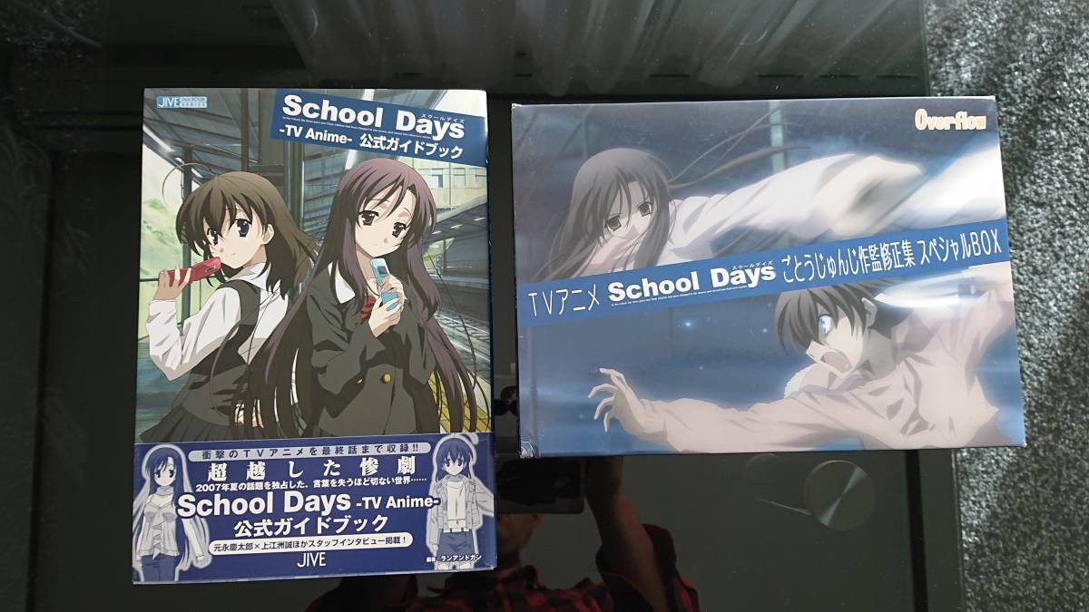 傷や汚れあり】現状品 TVアニメ School Days ごとうじゅんじ作監修正集