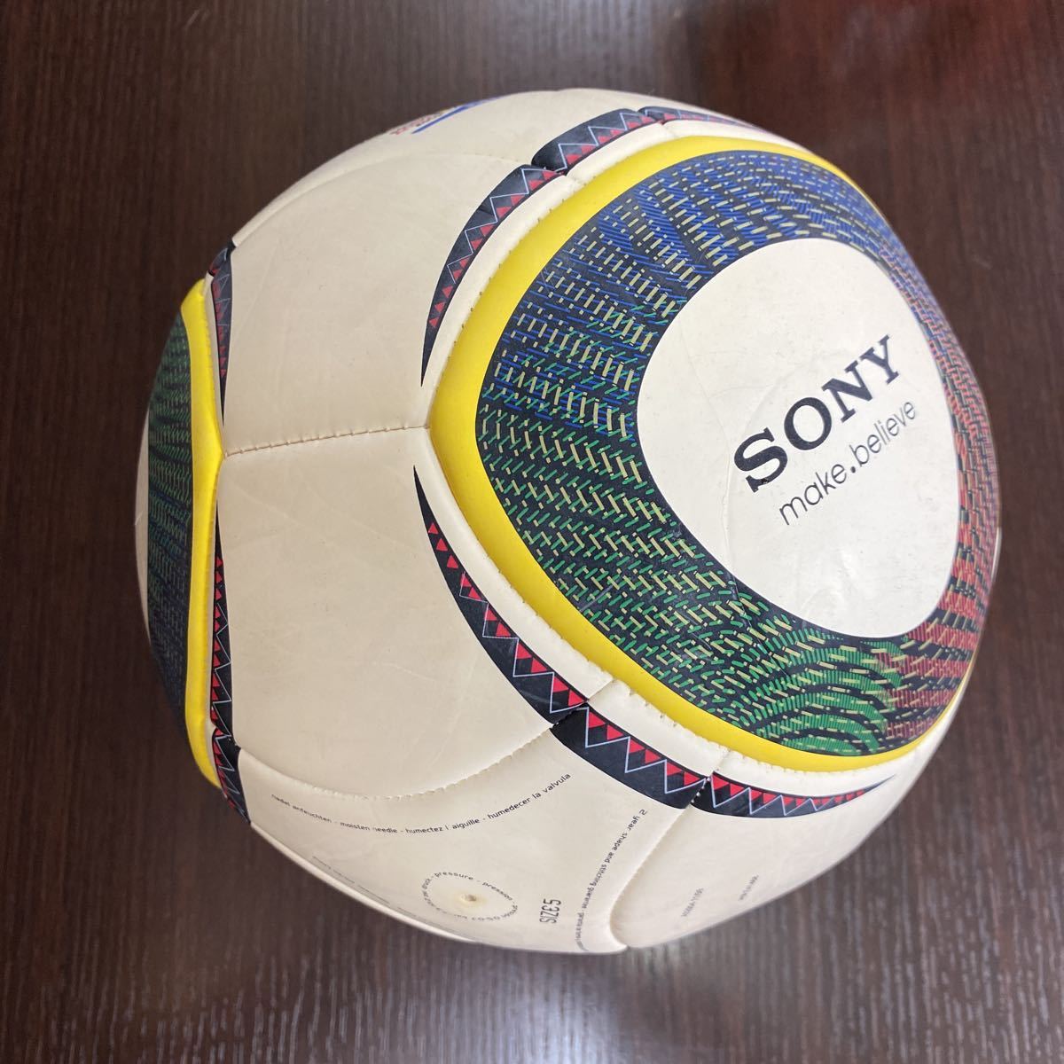 傷や汚れあり Sony Fifa World Cup South Africa 10 サッカーボール Size5 サッカーワールドカップ 南アフリカ大会 アディダス の落札情報詳細 ヤフオク落札価格情報 オークフリー スマートフォン版