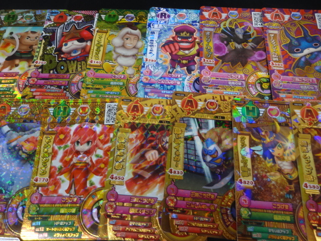 妖怪ウォッチ　キラカード　トレカ　まとめ売り 妖怪とりつきカードバトル まとめ売り キラ str exr exn 妖怪
