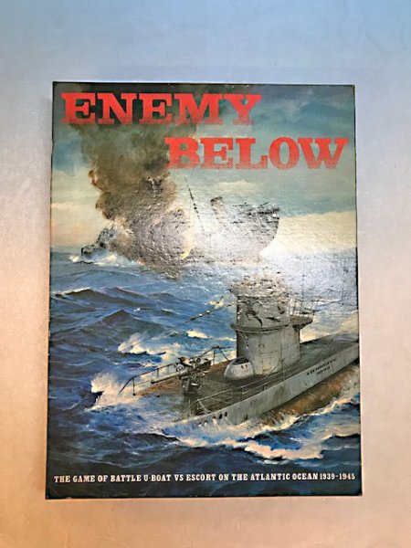 中古】【1円スタート】ENEMY BELOW 眼下の敵 日本語解説書付