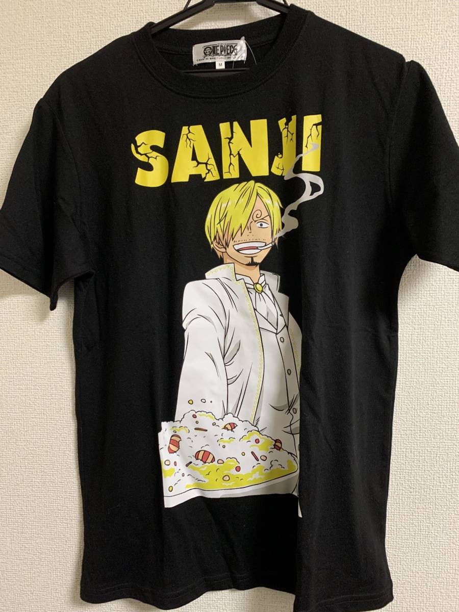 未使用 One Piece ワンピース 海上レストラン 元副料理長 黒足のサンジ アニメtシャツ Mサイズ Black Leg Vinsmoke Sanji の落札情報詳細 ヤフオク落札価格情報 オークフリー スマートフォン版