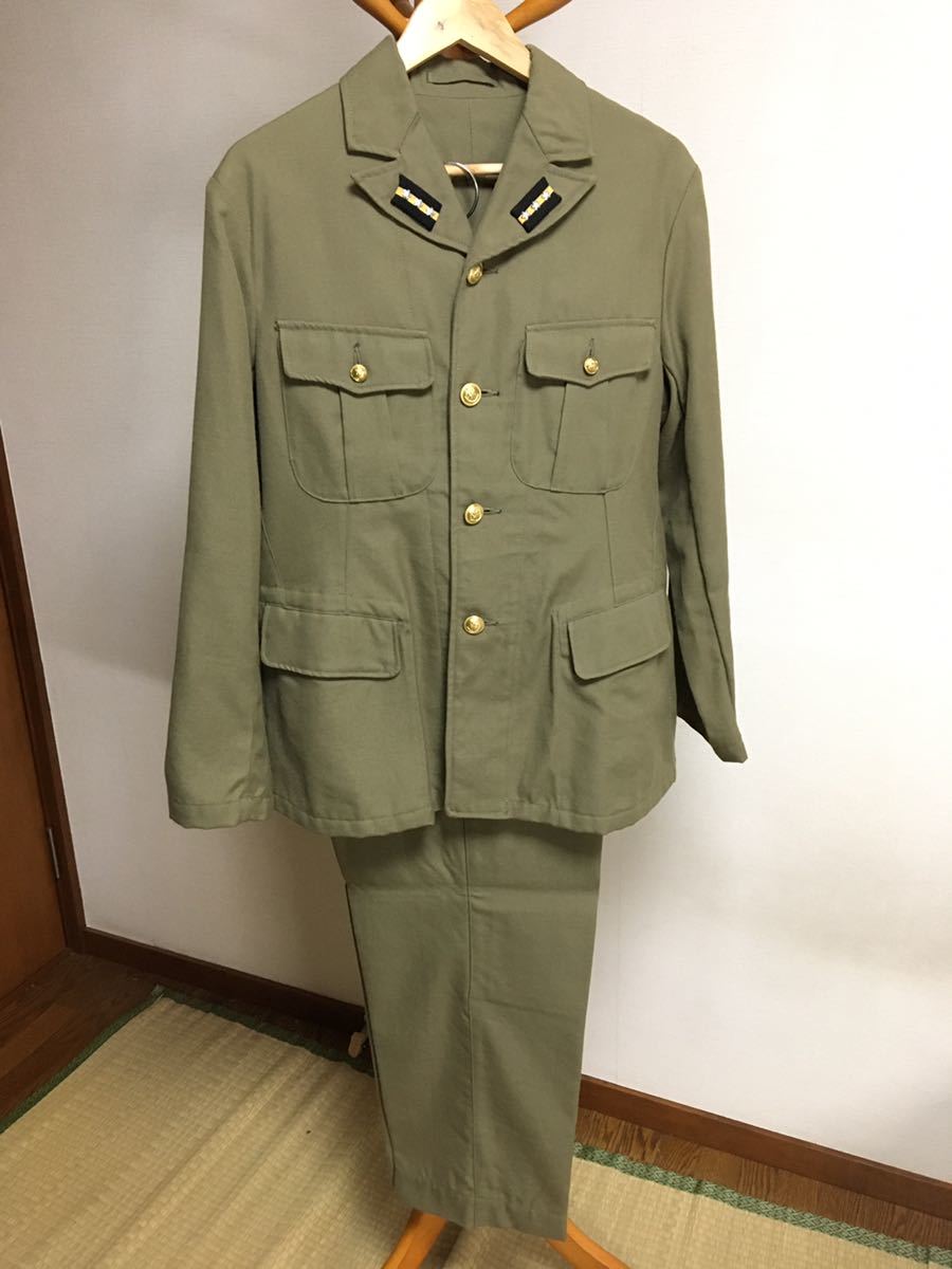 【目立った傷や汚れなし】中田商店製 海軍 三種士官服 上下 2号(Mサイズ)(日本軍日本陸軍海軍帝国軍服軍隊昭五式九八式三式軍衣将校士官下士官兵兵隊水兵)の落札情報詳細 ヤフオク落札価格
