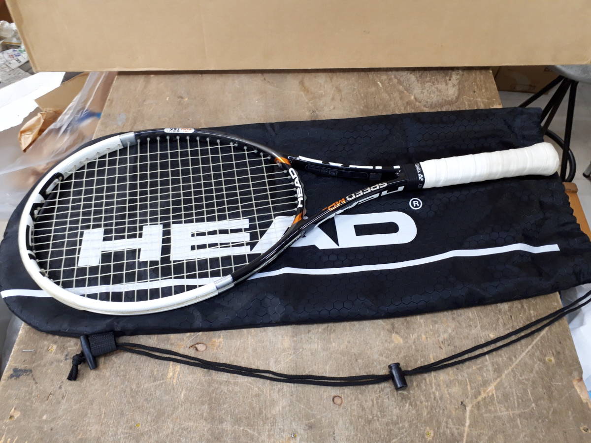 【傷や汚れあり】 HEAD ヘッド 硬式用 テニスラケット SPEED MP 300 INNEGRA D3O 袋付 中古の落札情報詳細