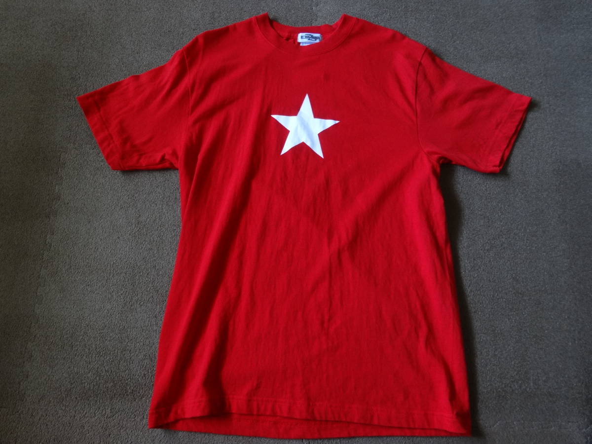未使用に近い】矢沢永吉HIBIYA 赤Tシャツ半袖 星 Lの落札情報詳細