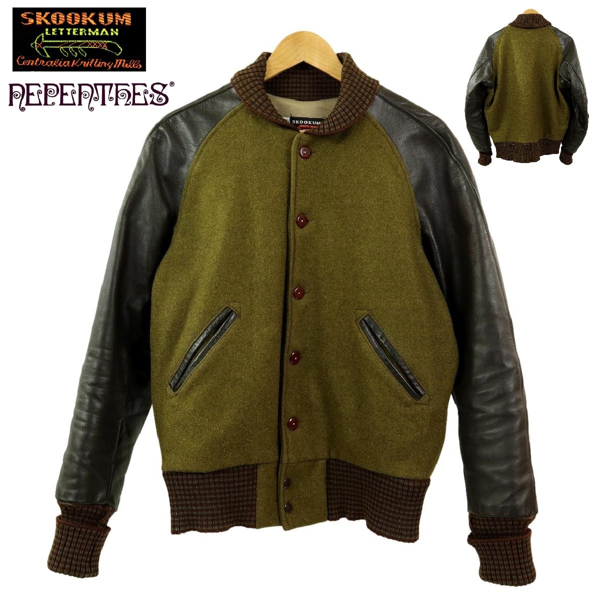 SKOOKUM スクーカム　コート　スタジャン rroomm別注 SKOOKUM Skookum スクーカム 別注 スタジャン スタジアム