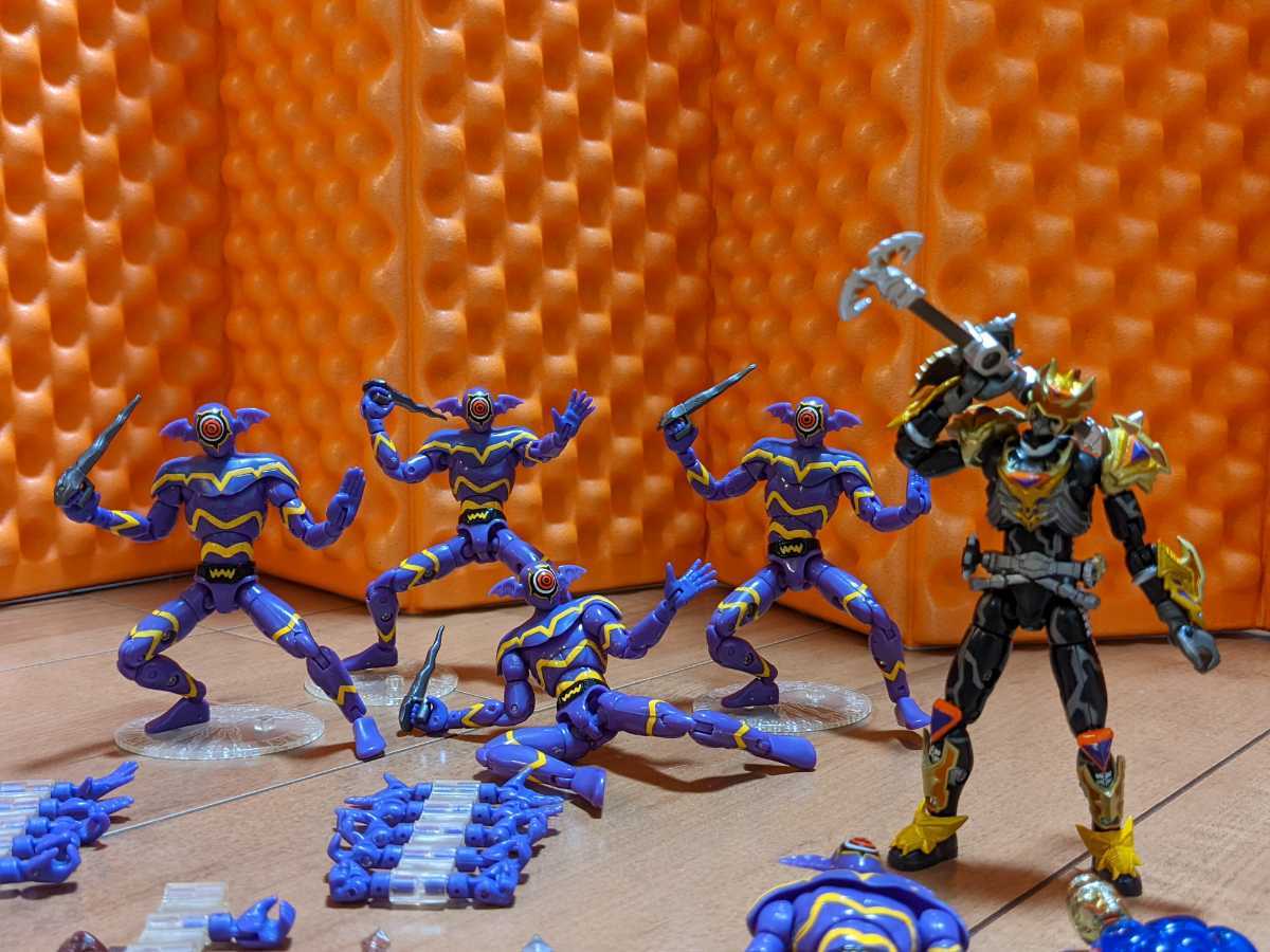 ミクロマン　リュウケンドー 3体セット 傷や汚れあり】ミクロマン 魔弾戦記リュウケンドー リュウジンオー