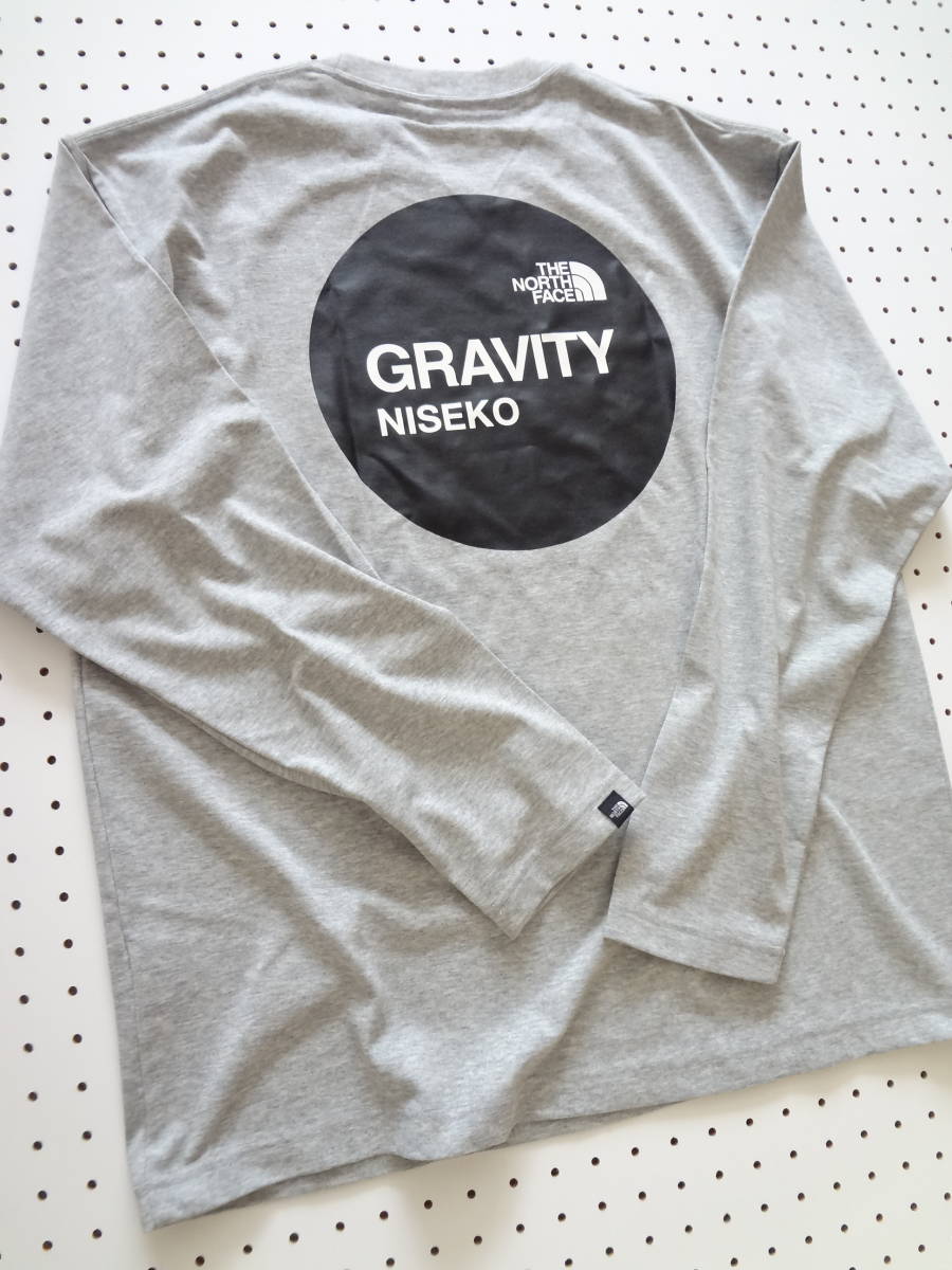 新品】ノースフェイス THE NORTH FACE GRAVITY NISEKO TEE 限定 新品 くらしを楽しむアイテム THE Lサイズ ニセコ限定 Gravity FACEノースフェイス NORTH パーカー