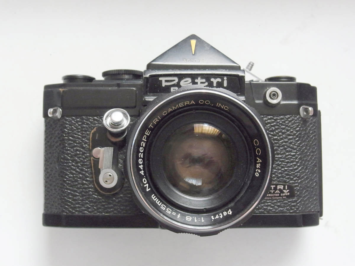 可動品 フィルムカメラ PETRI Ⅵ 55mm f1.8 やや傷や汚れあり】超珍品