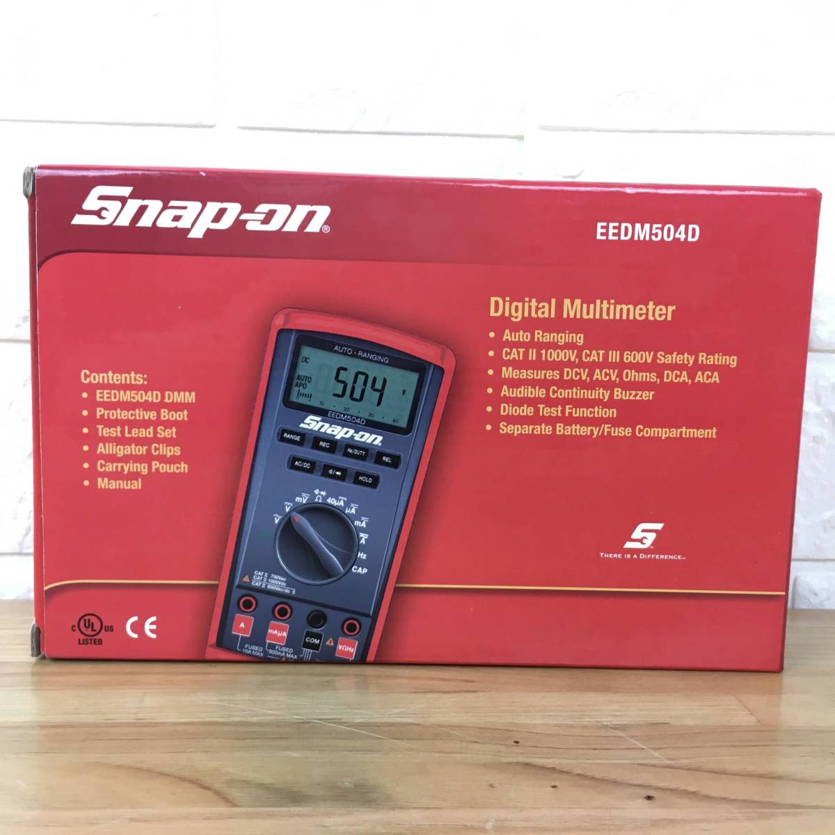 スナップオン　EEDM504D　デジタルマルチメーター　サーキットテスター スナップオン EEDM504D デジタルマルチメーター サーキットテスター