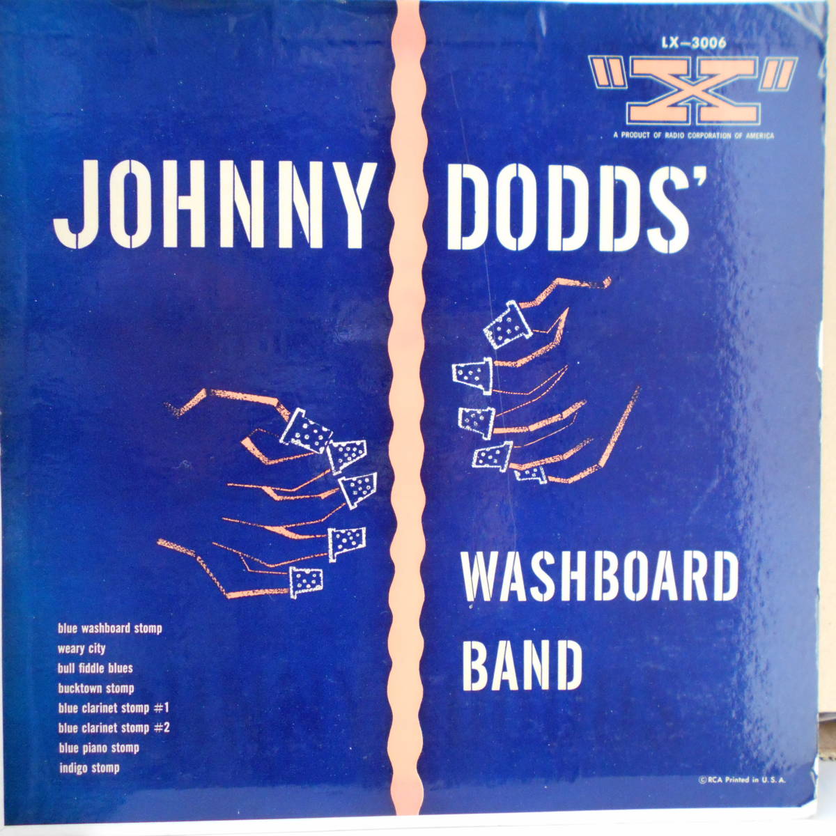 【目立った傷や汚れなし】[10 inch] JOHNNY DODDS / WASHBOARD BAND (RCA LX3006)の落札情報