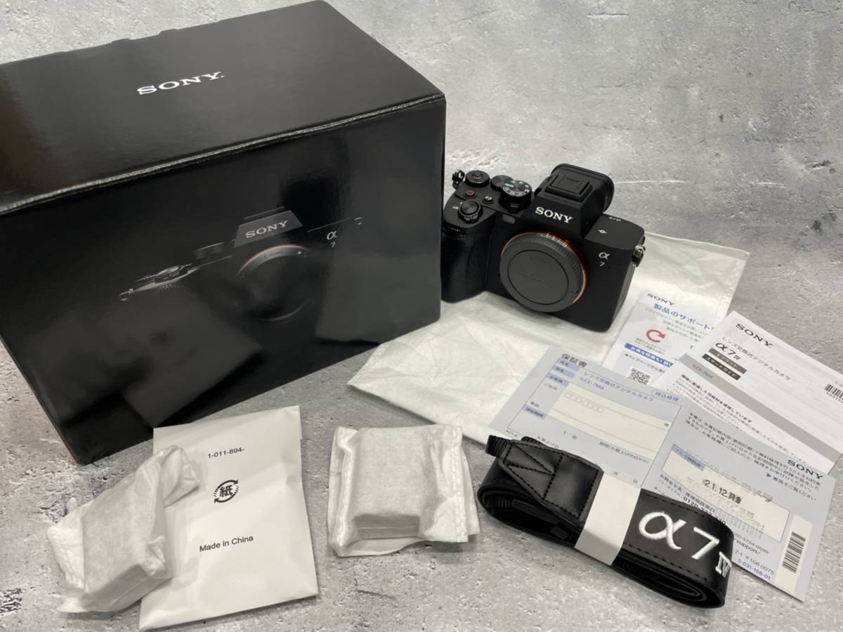 美品：動作確認済み】SONY α7 IV ILCE-7M4 ボディ メーカー保証期間