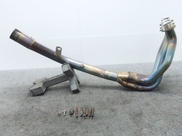 CBR1100XX ブラックバード用チタンフルエキマフラー ノジマLOCK ON