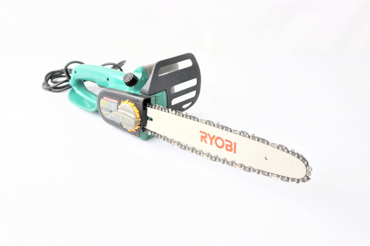 RYOBI CS-362FS 電気 チェーンソー リョービ　100V　ブレーキ付き　電動工具 現場作業 大工道具 切断機(D3642wY) リョービ チェンソー CS-362FS 電動工具 通販 | カナマル産業株式会社