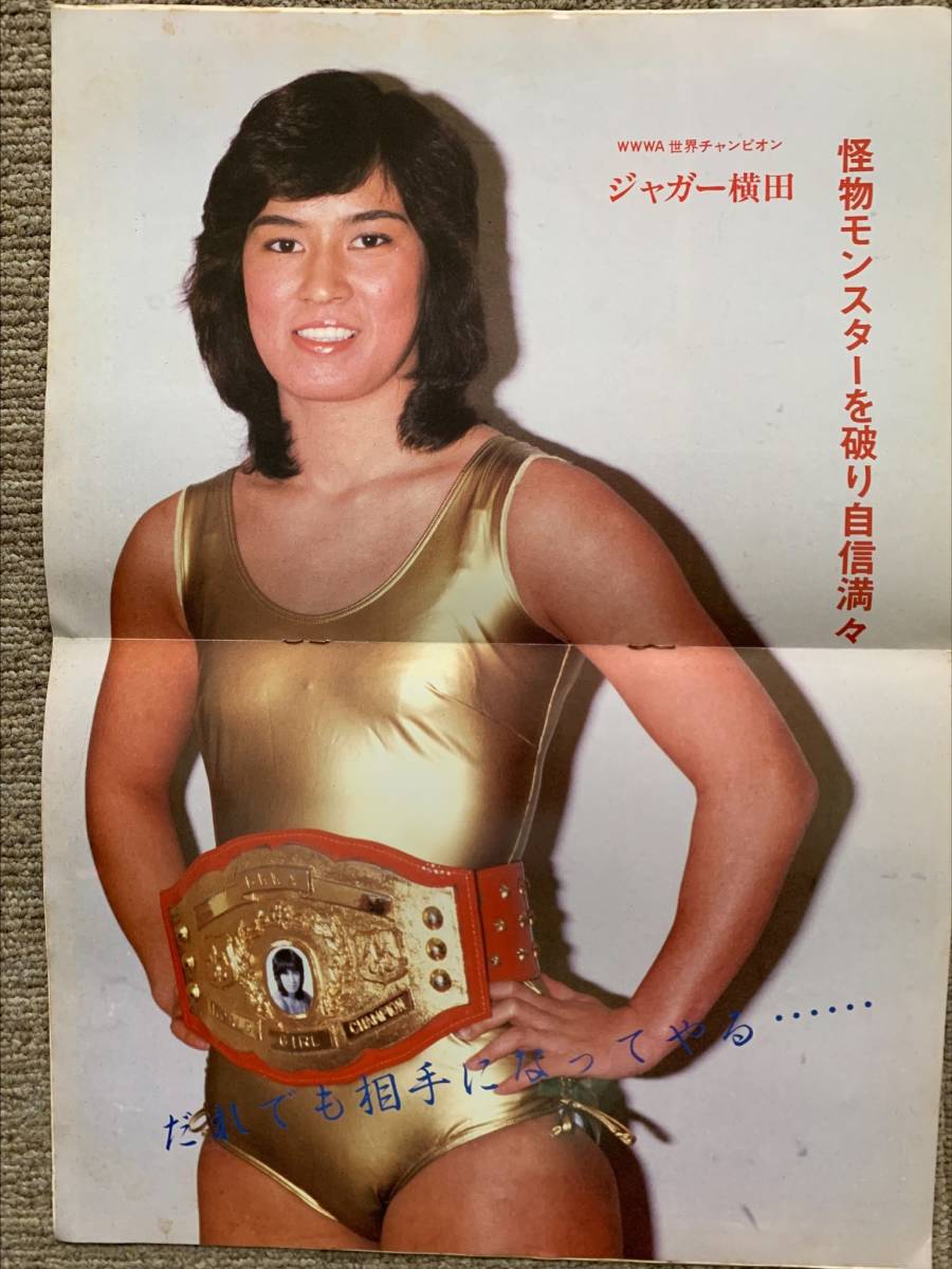 全日本女子プロレスパンフレット7冊セットミミ萩原ジャガー横田クラッシュギャルズ Yahoo!オークション - 全日本女子プロレス パンフレット 1984年