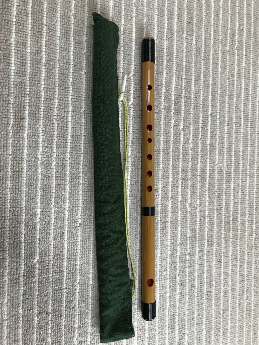 篠笛 蜻蛉 （藍山）六本調子古典調 横笛