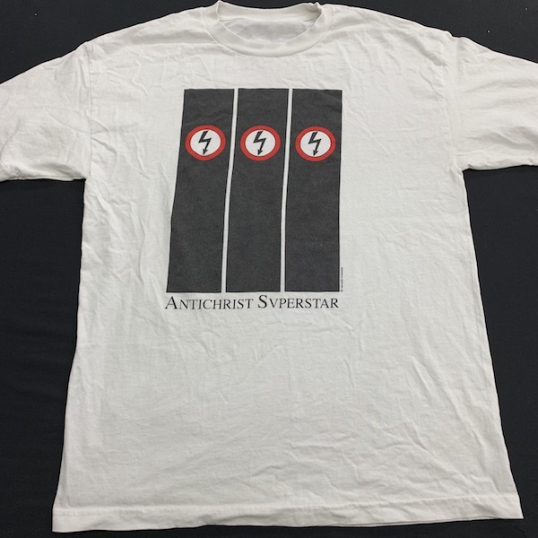 ゆ453☆ vintage 00's USA製 giant製 MARILYN MANSON マリリンマンソン ...
