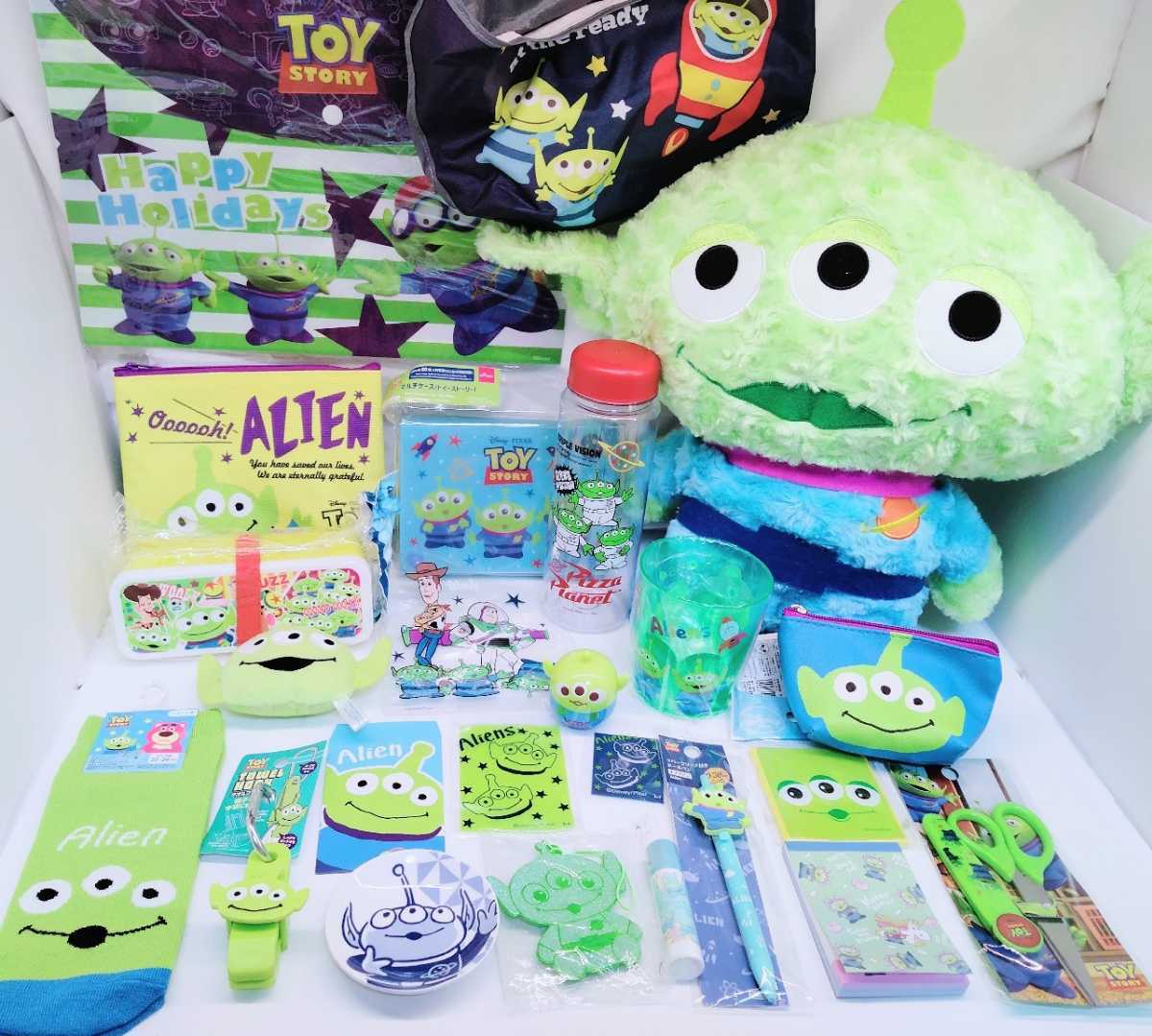 トイストーリー ディズニー エイリアン タオルフック ミニハンガー リトルグリーンメン 帽子や手袋も干せる 未使用 東京ディズニーランド 最大69 オフ リトルグリーンメン