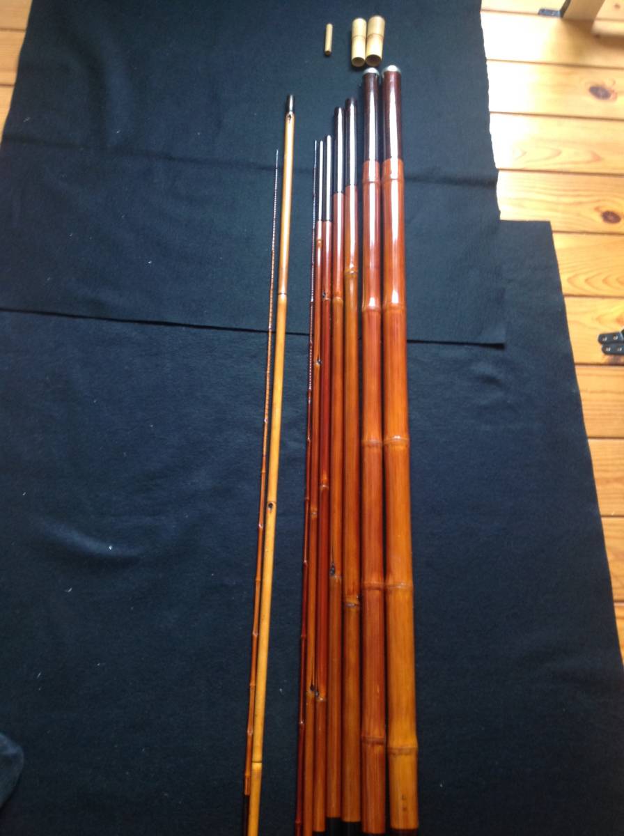 和竿 鮎竿 友釣り 東俊 6本繋