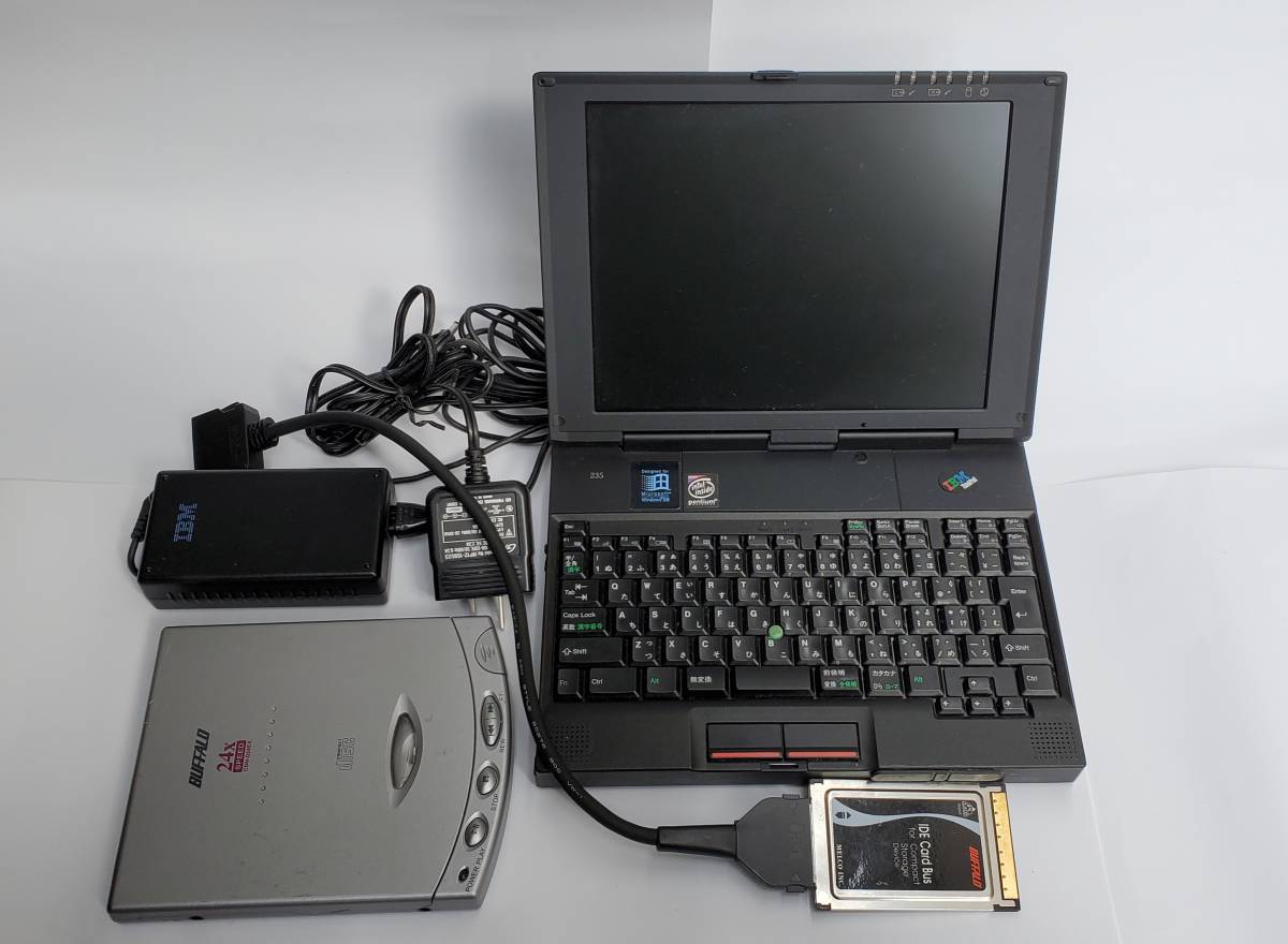 IBM Thinkpad235 2607-15J HDDエラー 96MB増設 IBM Thinkpad235 2607-15J HDDエラー 96MB増設 - メルカリ
