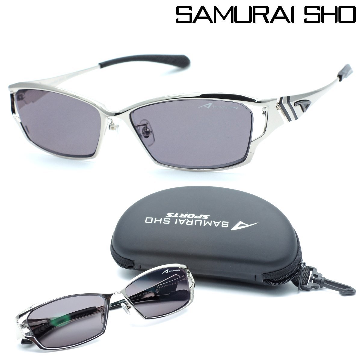 サムライ翔 仁 STYLE No.24 SS-J24 メガネ ホワイト⁄ブラウン サムライ