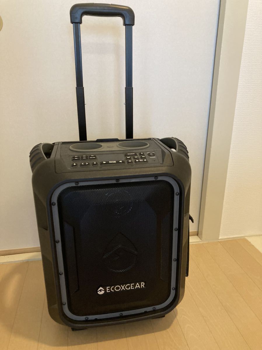 IP67防塵防水 大迫力100W出力 Bluetoothスピーカー EcoBoulder+(