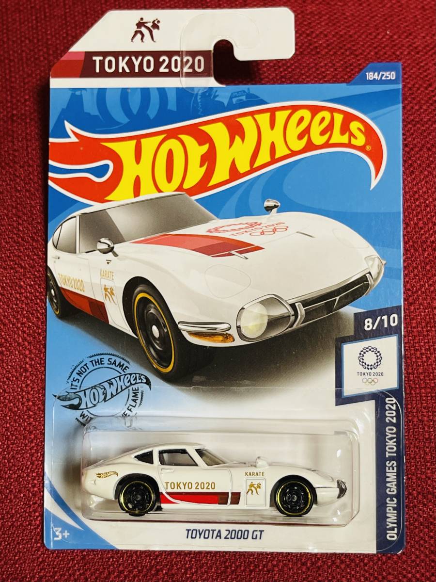 【未使用】HotWheels TOYOTA 2000 GT OLYMPIC GAMES TOKYO 2020 KARATE ホットウィール ...