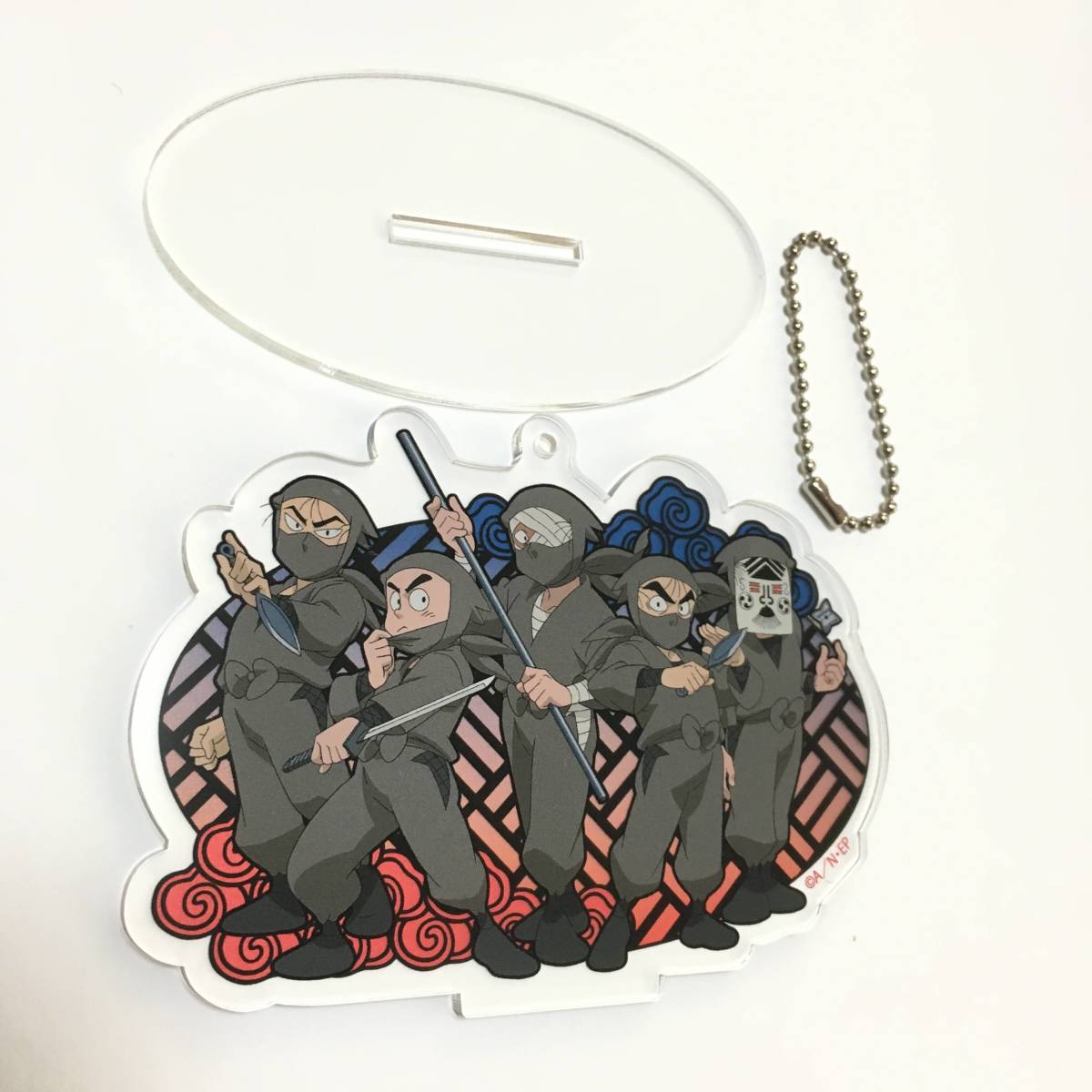 目立った傷や汚れなし】忍たま乱太郎 タソガレドキ忍者 スタンド付き