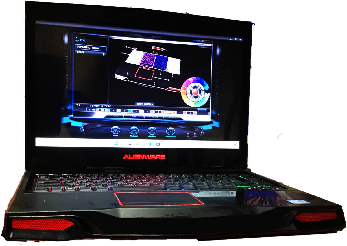 PC Portable Dell Alienware P18g – I7 3630qm, GTX 680 (OK, écran Et Clavier HS) – Occasion