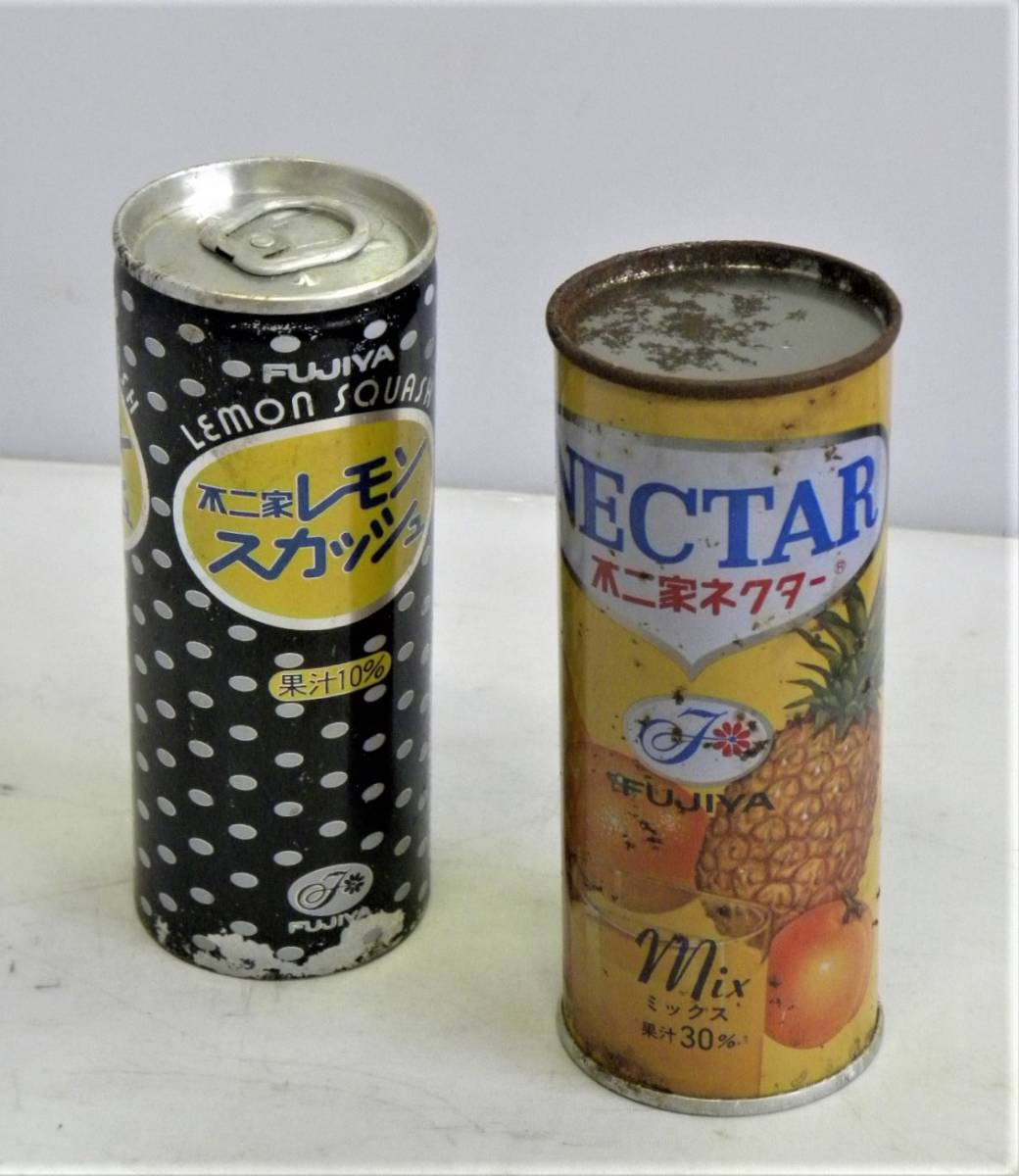 やや傷や汚れあり】昭和レトロ 未開封？ 缶ドリンク 不二家ネクター