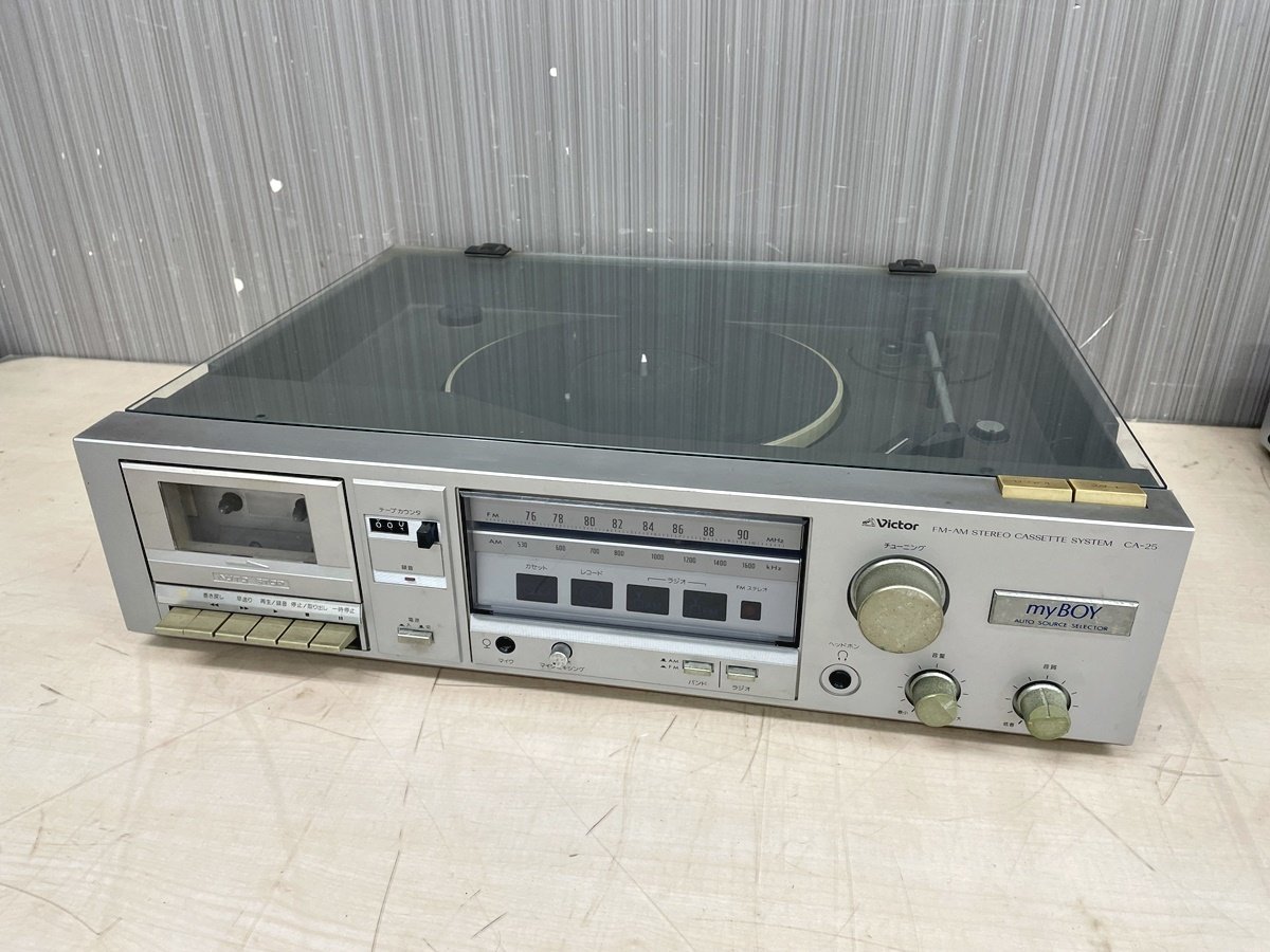 希少 昭和レトロ家電　Victor カセロボ MK-2 レコードプレーヤー 希少 昭和レトロ家電 Victor カセロボ MK-2 レコードプレーヤー