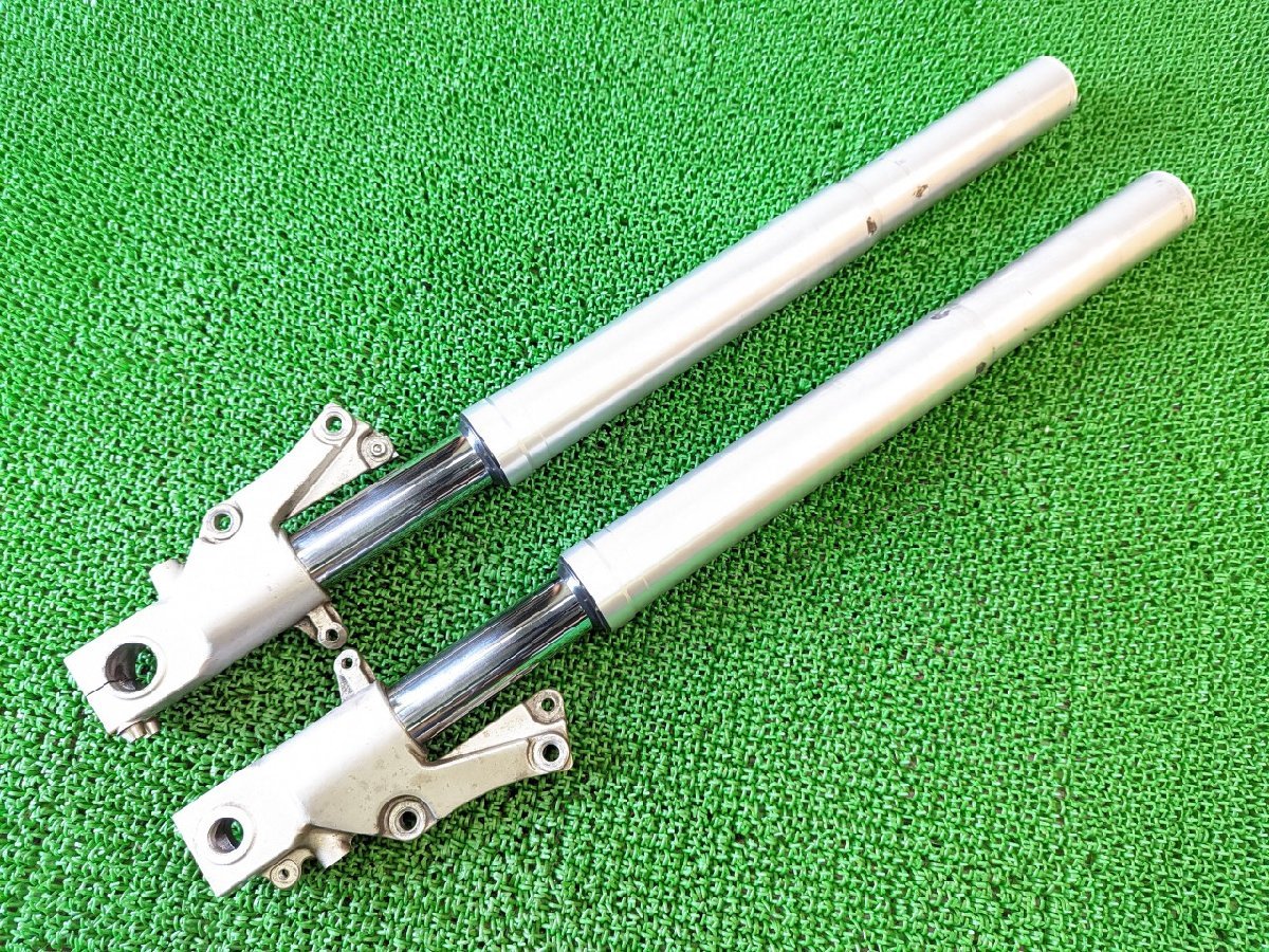 【中古】GSXR1100 '92 油冷 倒立フロントフォーク + オーリンズ スプリング OH済 中古品 GSXR1100 GSXR750 GSXR750 カスタムにも の落札情報詳細