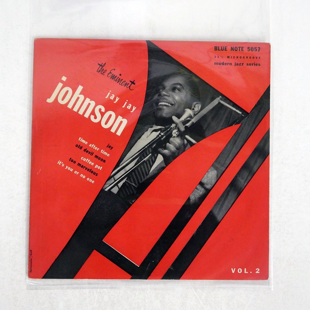【傷や汚れあり】10 米 55年オリジナルLEX溝フラット J.J. JOHNSON/EMINENT J.J. JOHNSON VOL.2 ...