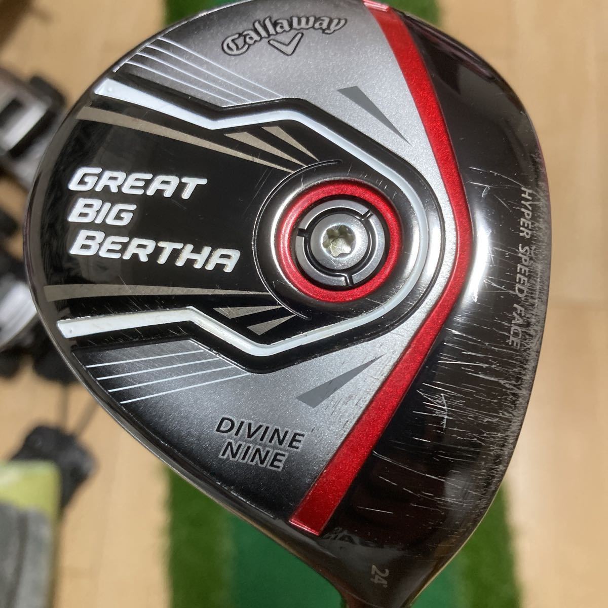 キャロウェイ ビッグバーサ スチールヘッドⅢ 9W ユニフレックス キャロウェイ ビッグバーサ スチールヘッドⅢ 9W ユニフレックス