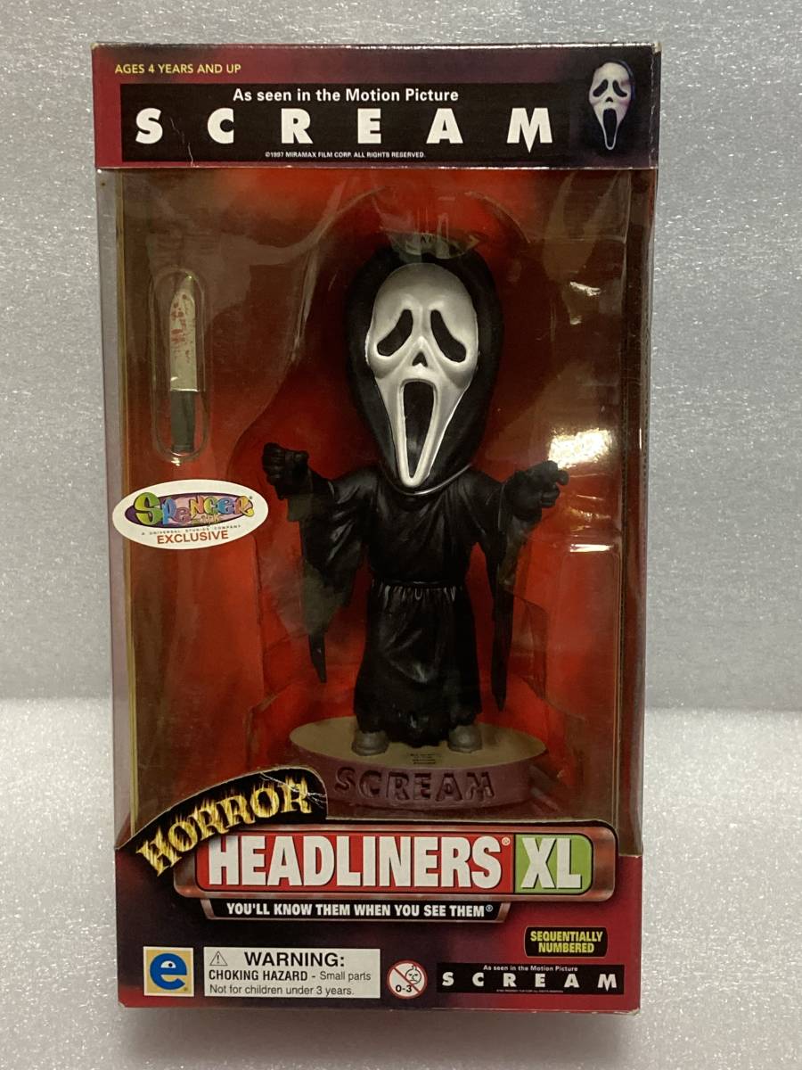 1999年スクリームHorror Headlinersフィギュア 1999年スクリームHorror Headlinersフィギュア