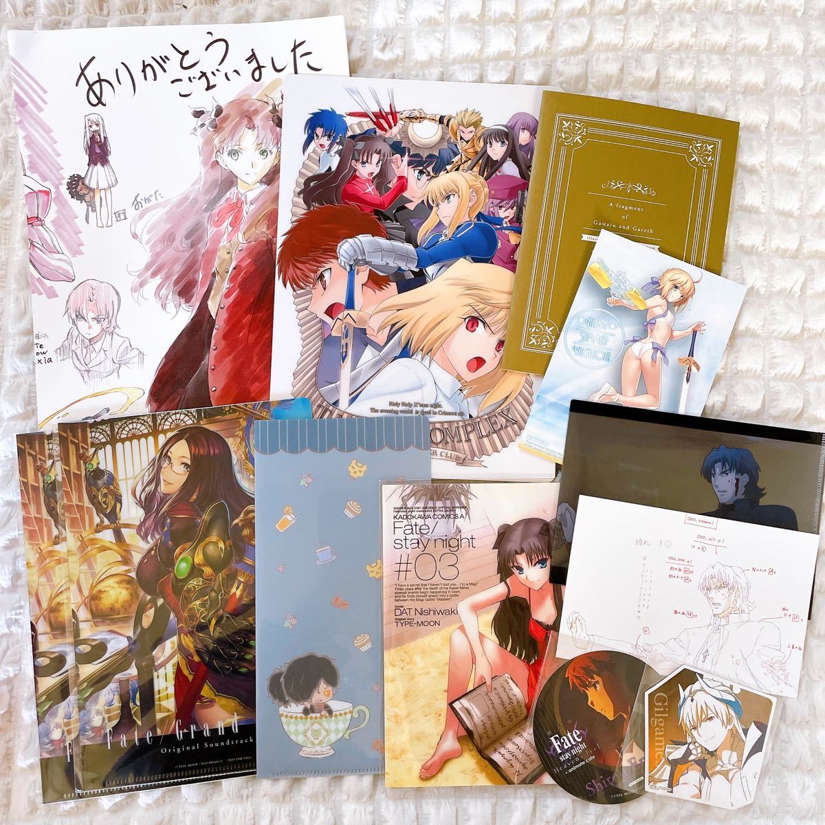 FGO シルエット クリアファイル】B141クリアファイル FGO Fate/stay