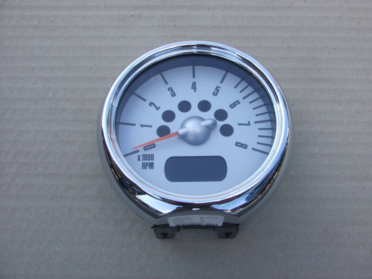 【やや傷や汚れあり】保証付 BMW MINI ミニ 純正 GH-RE16 R50 R53 ミニクーパーS 2006年2月 RPM計 ...