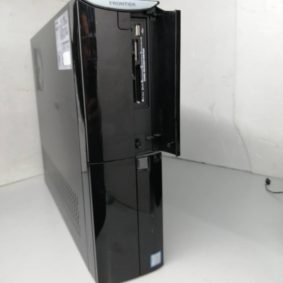 傷や汚れあり】BTO FRONTIER スリムタワーPCケース DVD－RW 300W電源