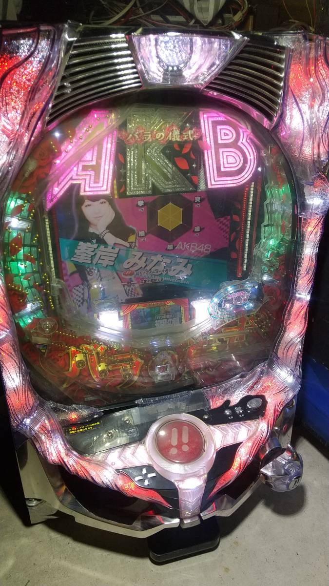 希少 卓上パチンコ CR AKB48 初代 オート 激レア 実機 役物停止有り 希少 卓上パチンコ CR AKB48 初代 オート 激レア 実機 役物停止有り