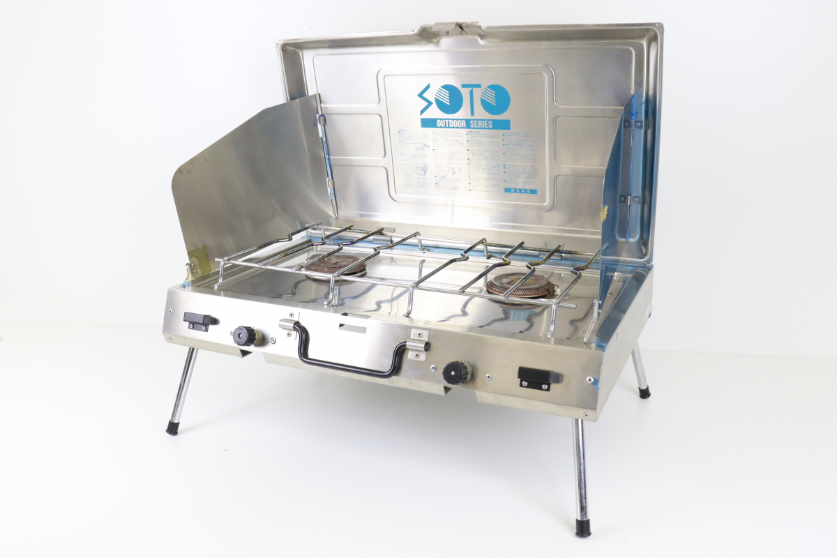 SOTO ST-510 ステンレス のツーバーナー ビンテージ品